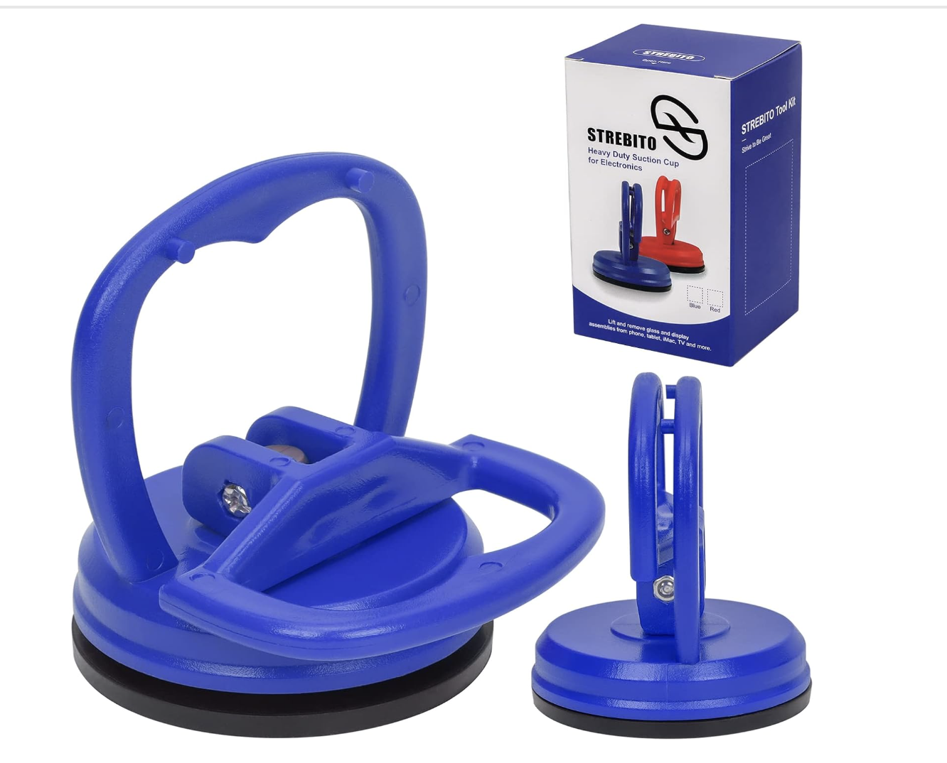 STREBITO Heavy-Duty Suction Cups (2-Pack)