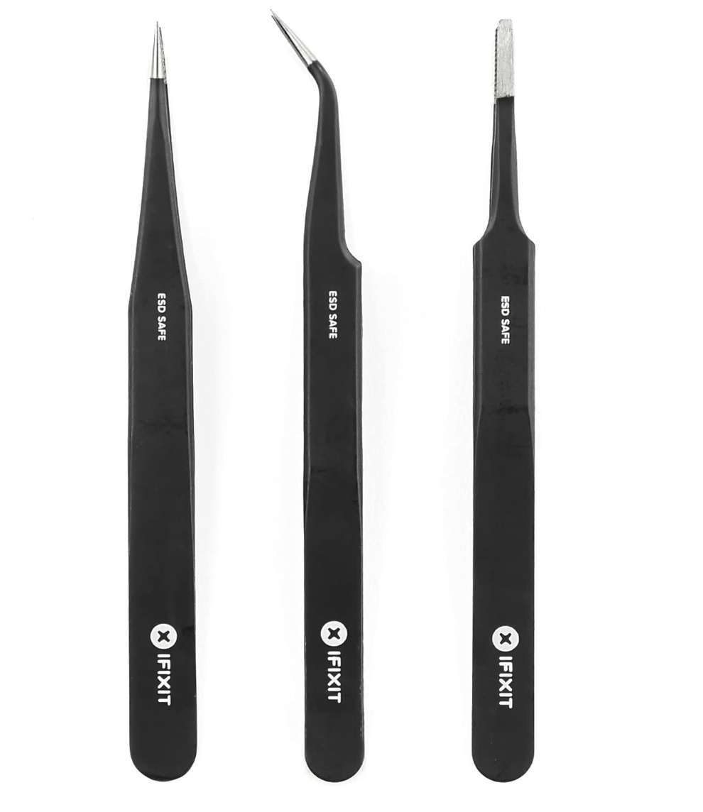 iFixit Precision Tweezers Set (3-Pack)